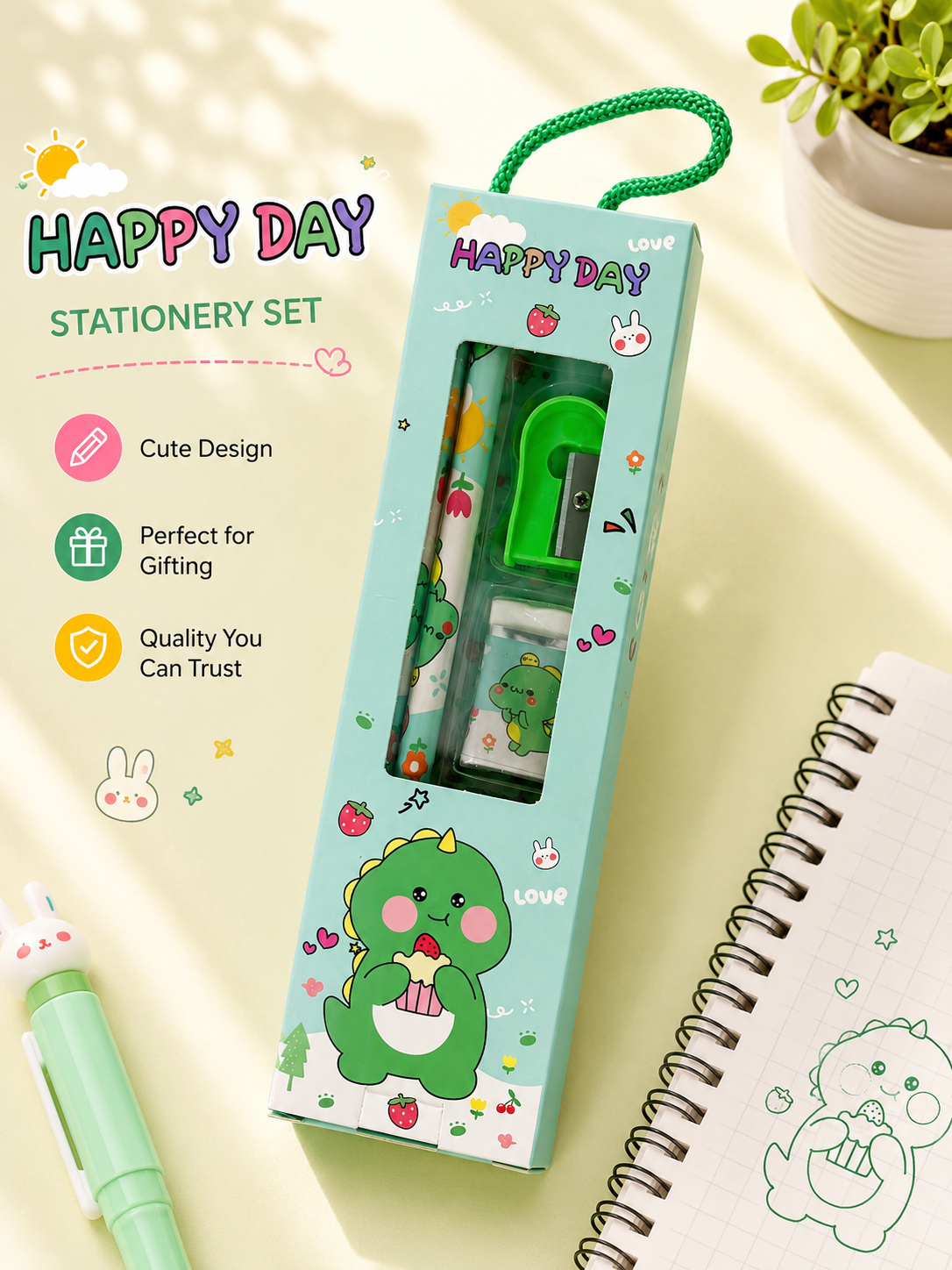 Pencil Dino Kit