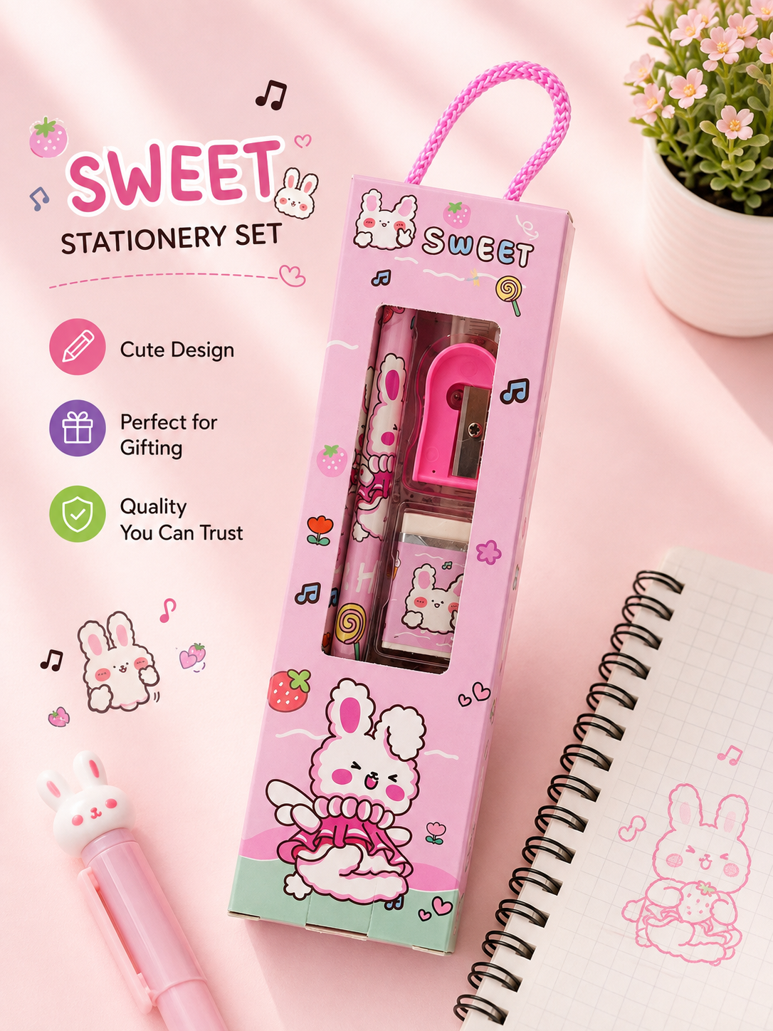 Kitty Pink Set
