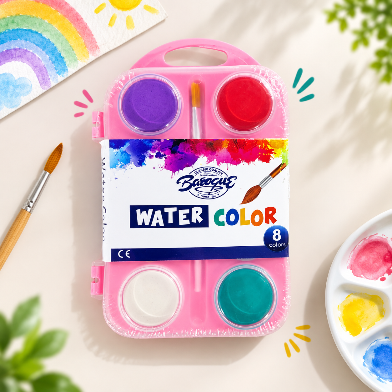 Pink Water Color - Image 2